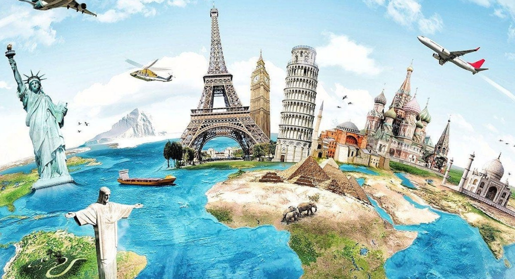 Cheap Travel Deals: Affordable Ways to Explore the World featuring budget-friendly flights, hotels, vacation packages, and travelers exploring global destinations while saving money.