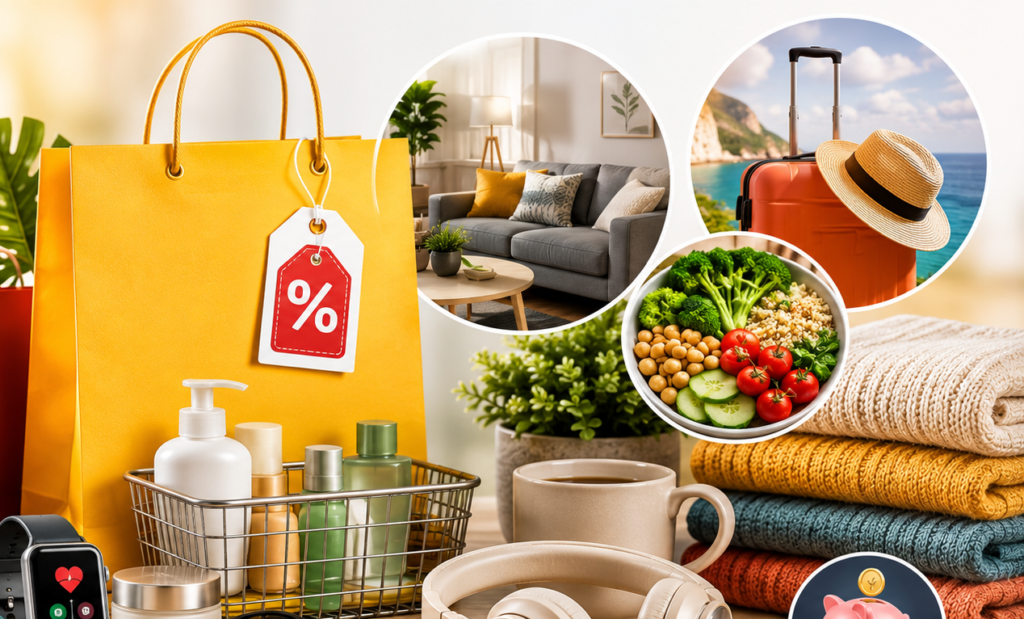 125-Character Image Text: Discover the best lifestyle deals, smart savings, everyday essentials, and affordable products for a better shopping experience.