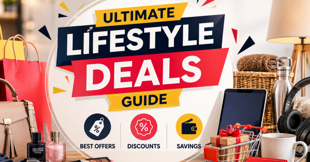 Ultimate Lifestyle Deals Guide: Find the best offers, discounts, smart savings, and everyday products at great prices.
